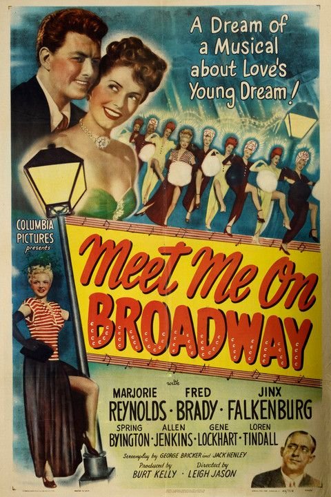 L'affiche du film Meet Me on Broadway
