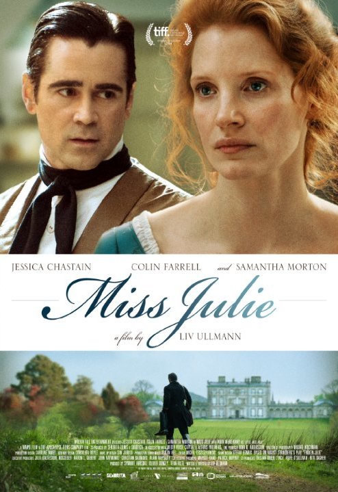 L'affiche du film Miss Julie
