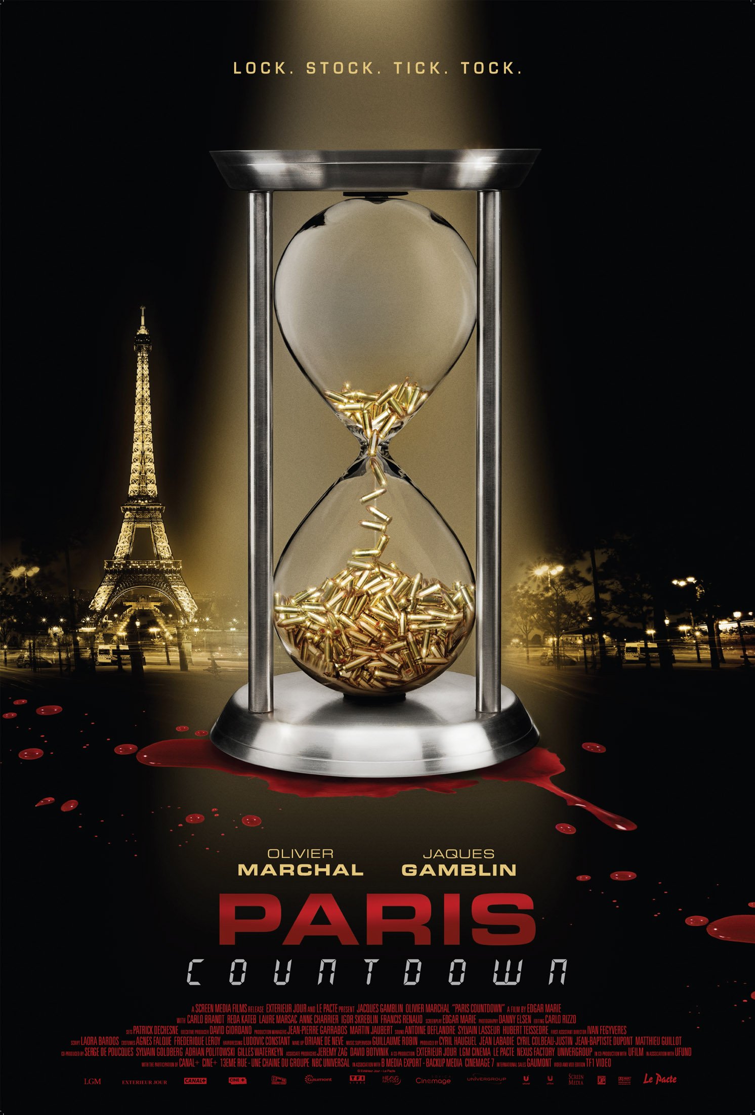 L'affiche du film Paris Countdown