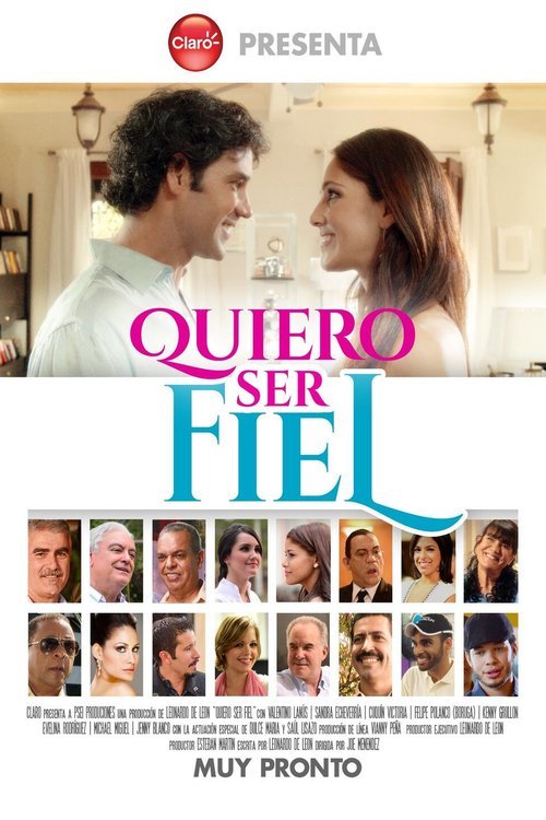 L'affiche originale du film Quiero Ser Fiel en espagnol