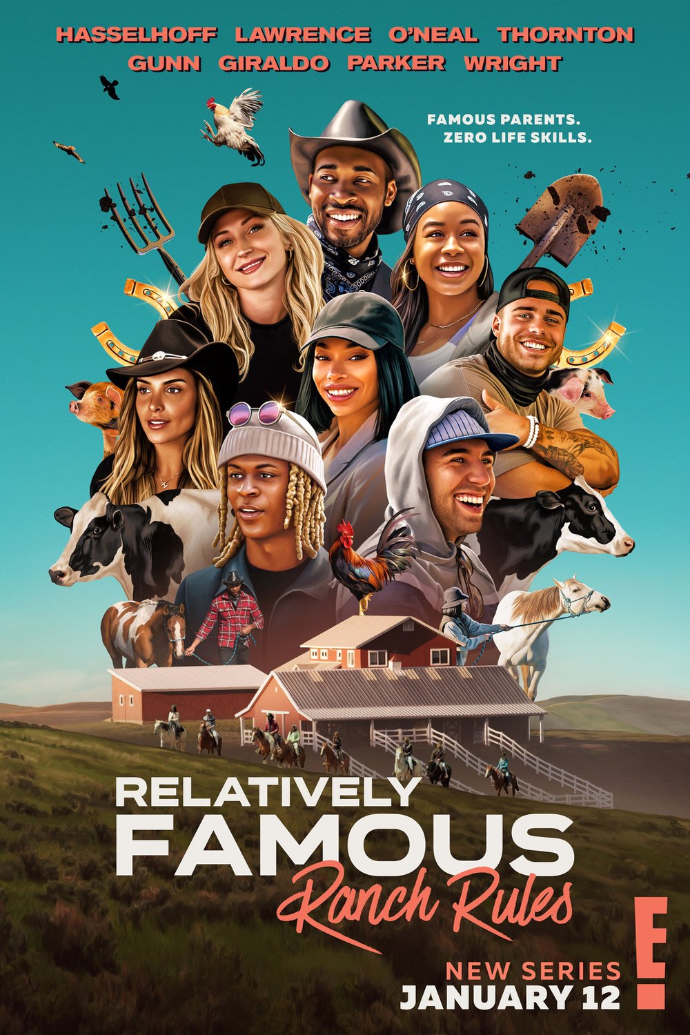 L'affiche du film Relatively Famous: Ranch Rules [2022]