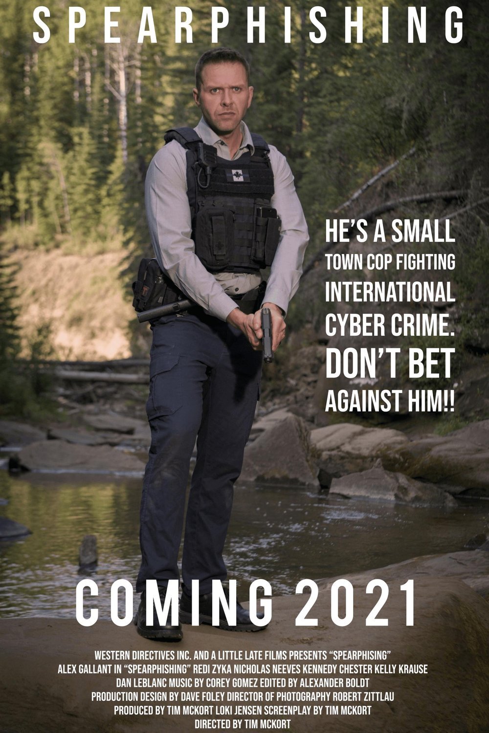 L'affiche du film Spearphishing [2021]