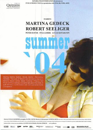 L'affiche du film Sommer '04