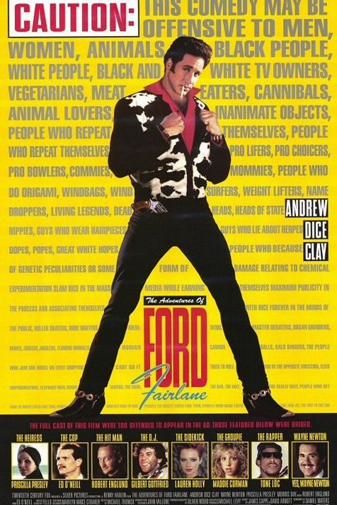 L'affiche du film The Adventures of Ford Fairlane