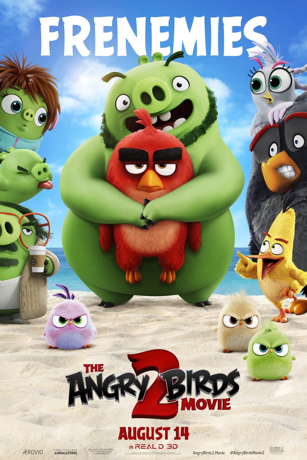Poster of the movie The Angry Birds Movie 2