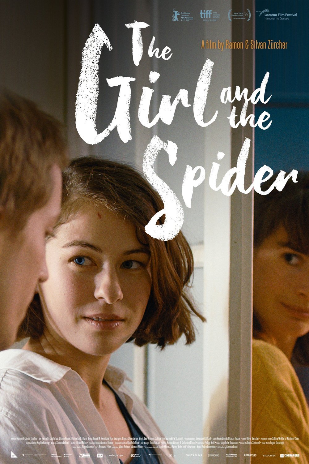 L'affiche originale du film Das Mädchen und die Spinne en allemand