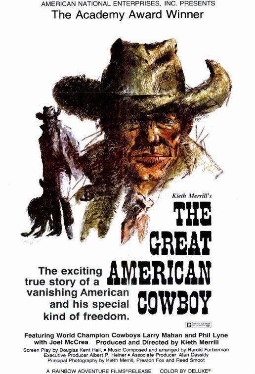 L'affiche du film The Great American Cowboy
