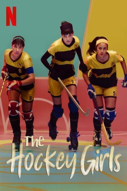 L'affiche originale du film The Hockey Girls en Catalan