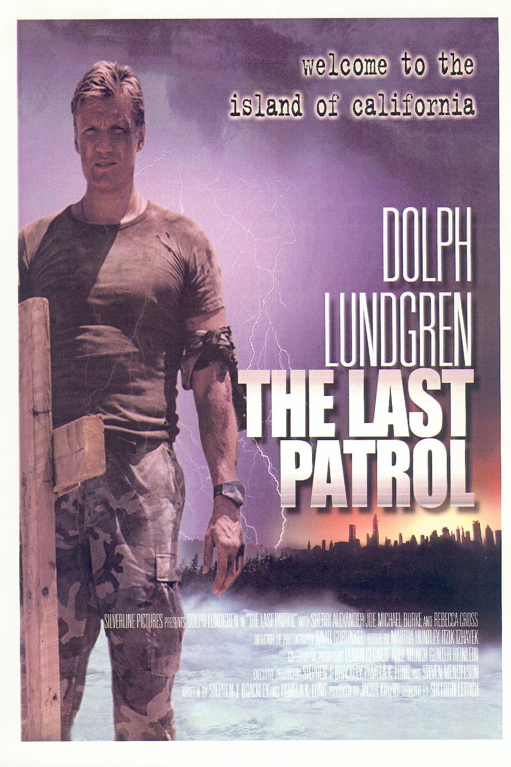 L'affiche du film The Last Patrol