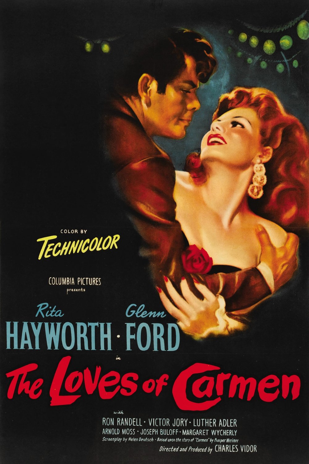 L'affiche du film The Loves of Carmen