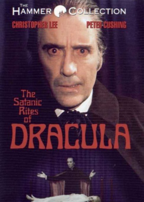 L'affiche du film The Satanic Rites of Dracula