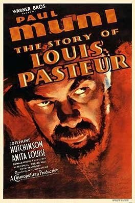L'affiche du film The Story of Louis Pasteur