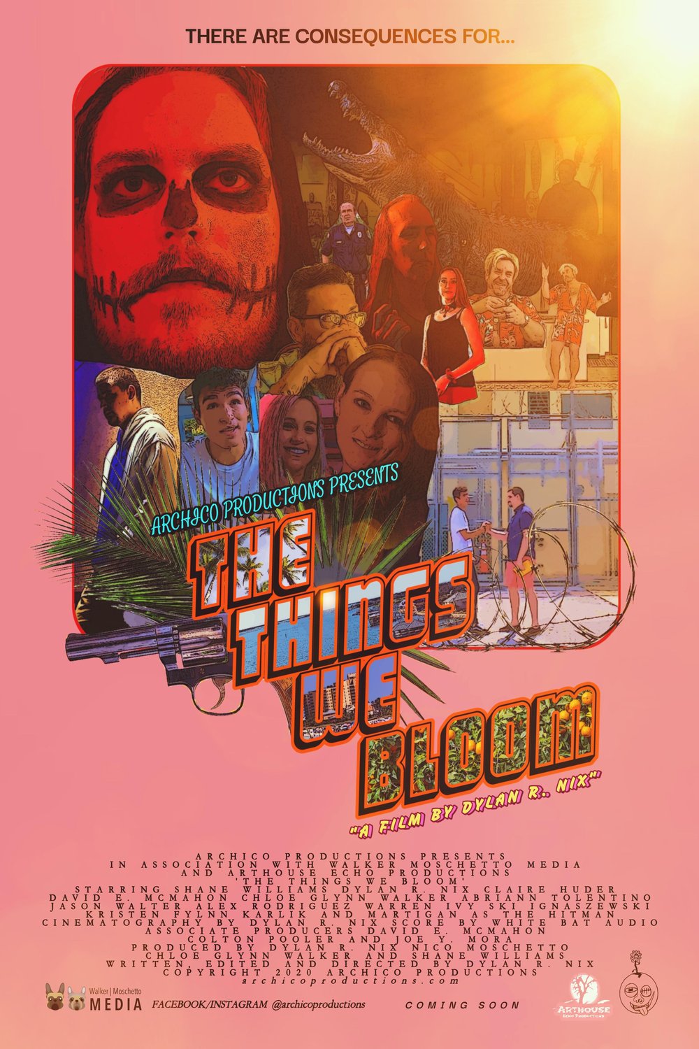 L'affiche du film The Things We Bloom [2021]