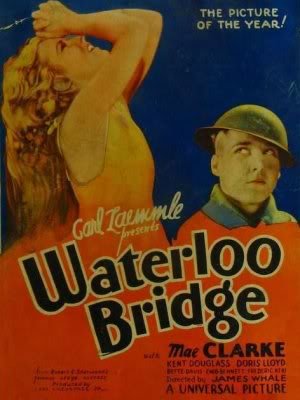 L'affiche du film Waterloo Bridge