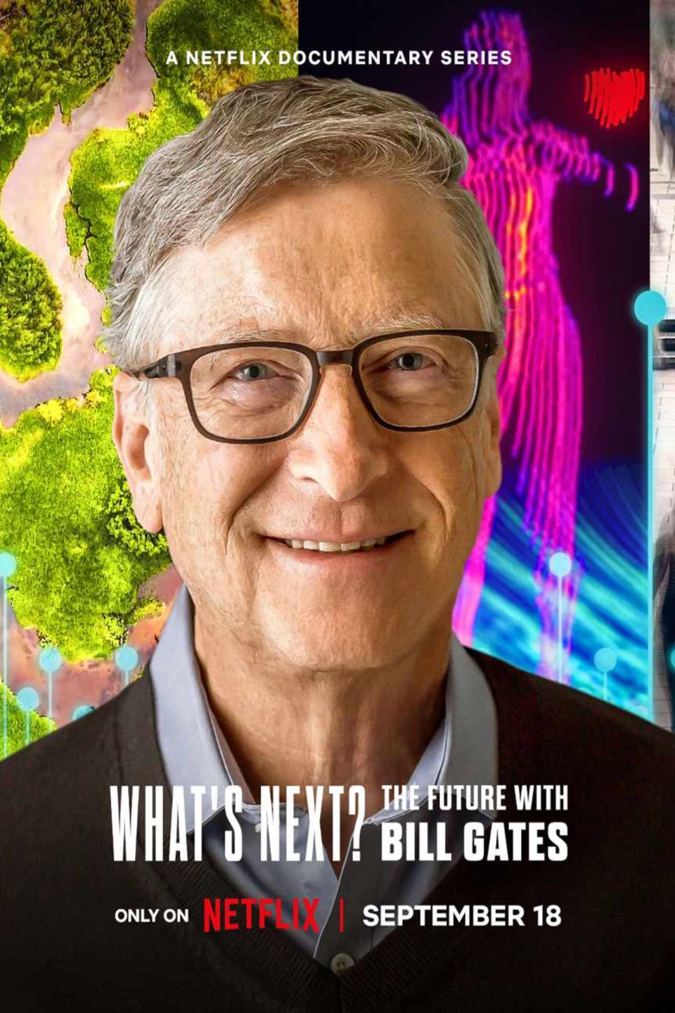 L'affiche du film What's Next: The Future with Bill Gates [2024]