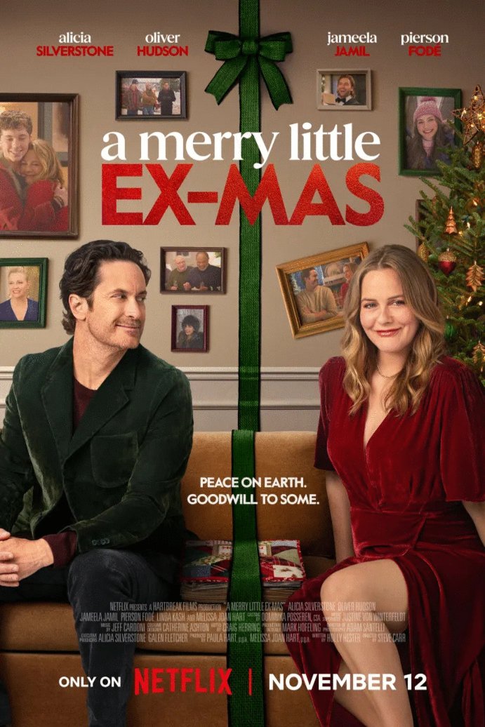 L'affiche du film A Merry Little Ex-Mas