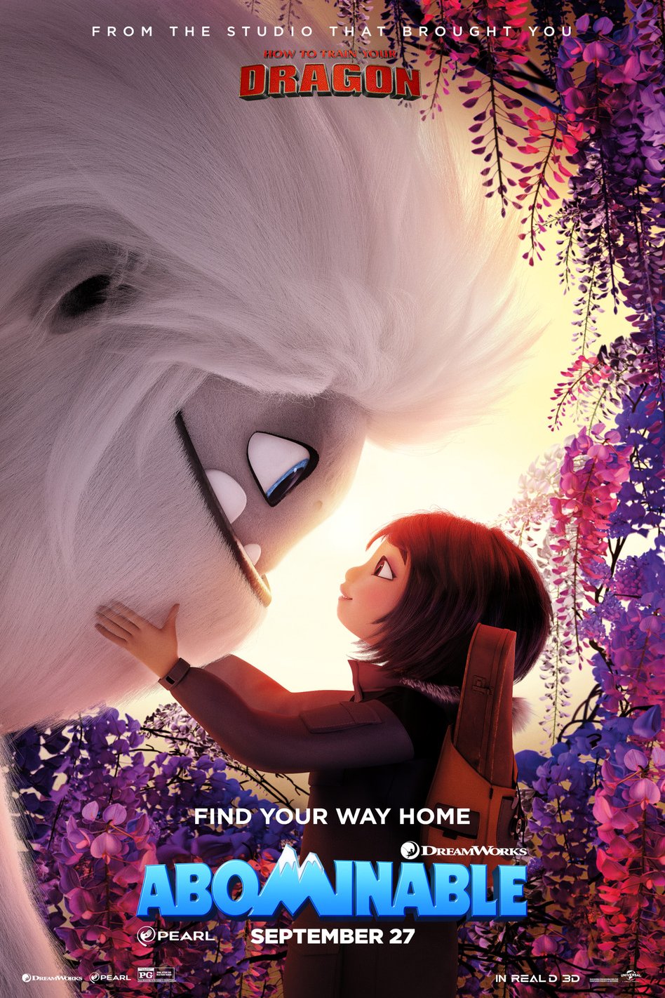 L'affiche du film Abominable