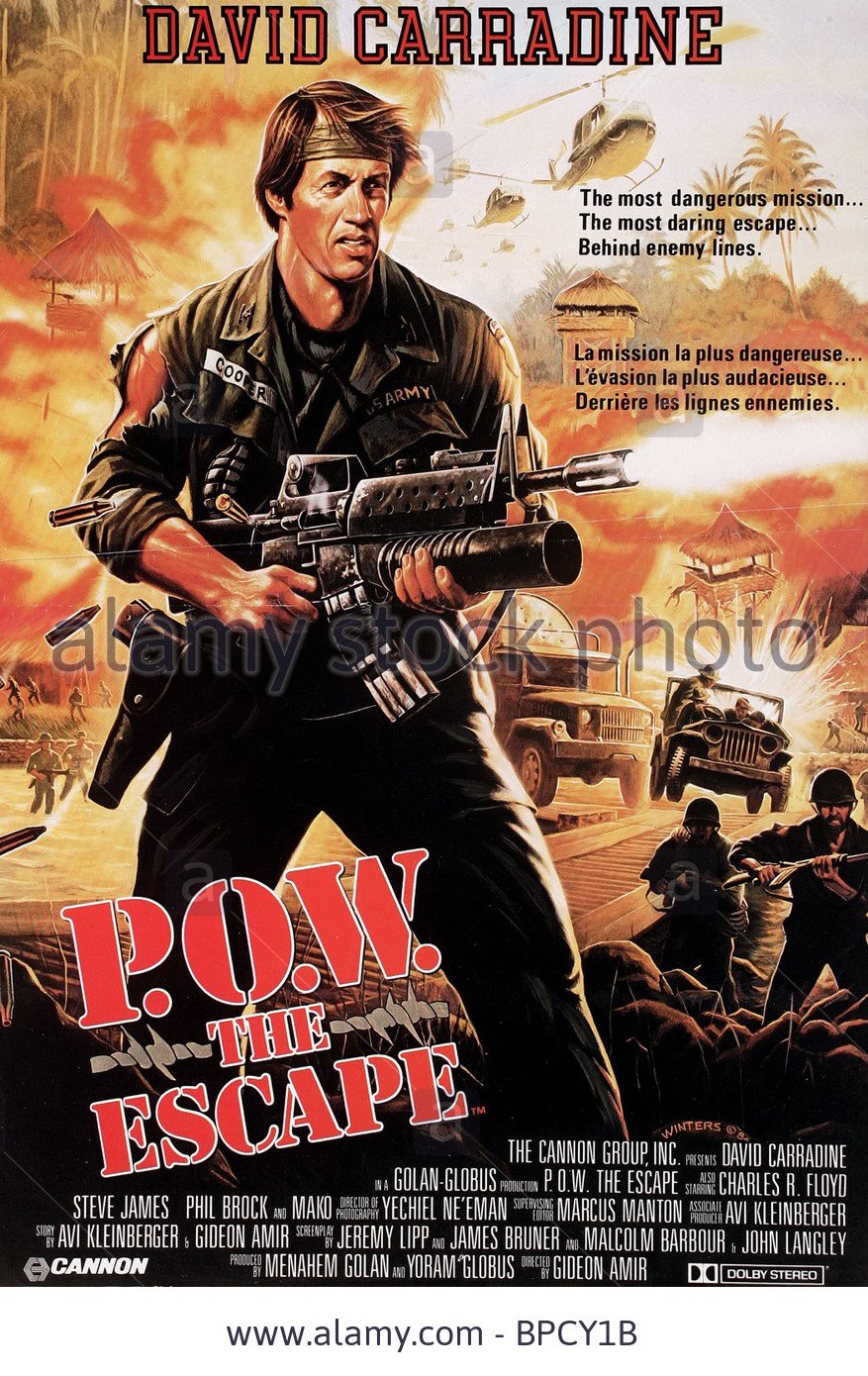 L'affiche du film P.O.W. the Escape