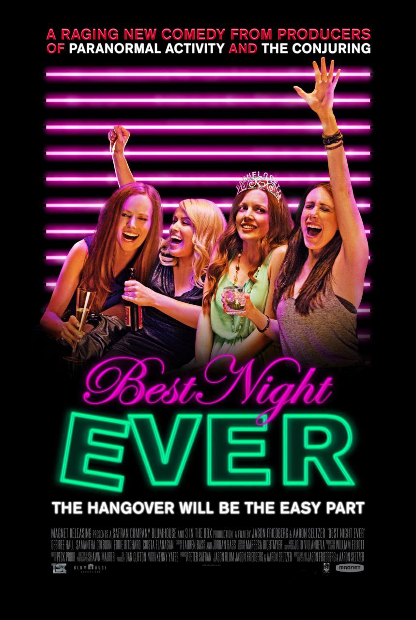 L'affiche du film Best Night Ever