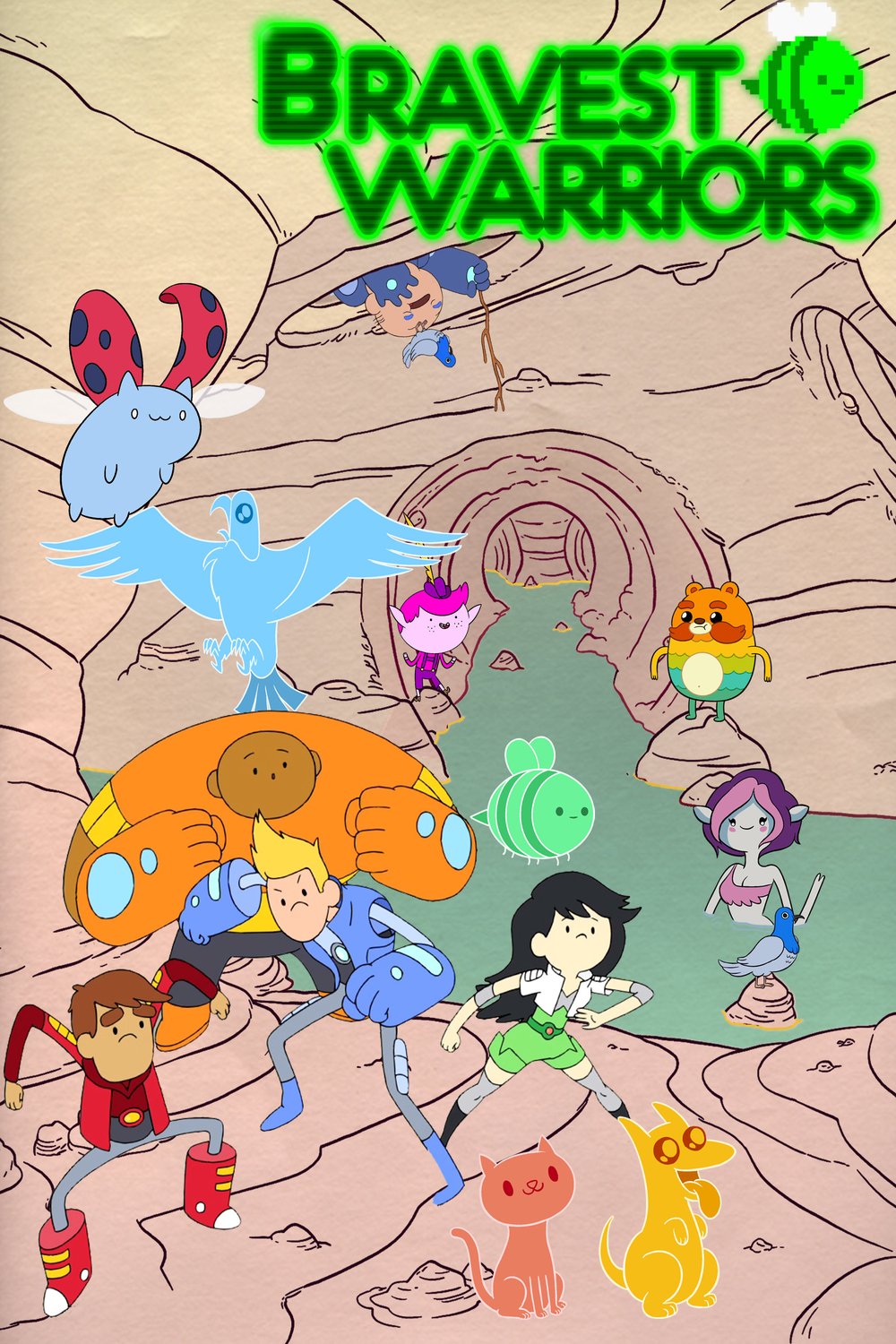 Poster of the movie Bravest Warriors