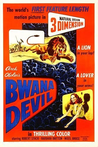 L'affiche du film Bwana Devil