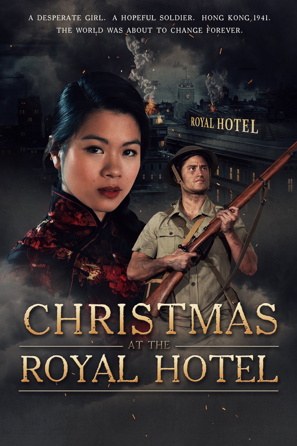 L'affiche du film Christmas at the Royal Hotel