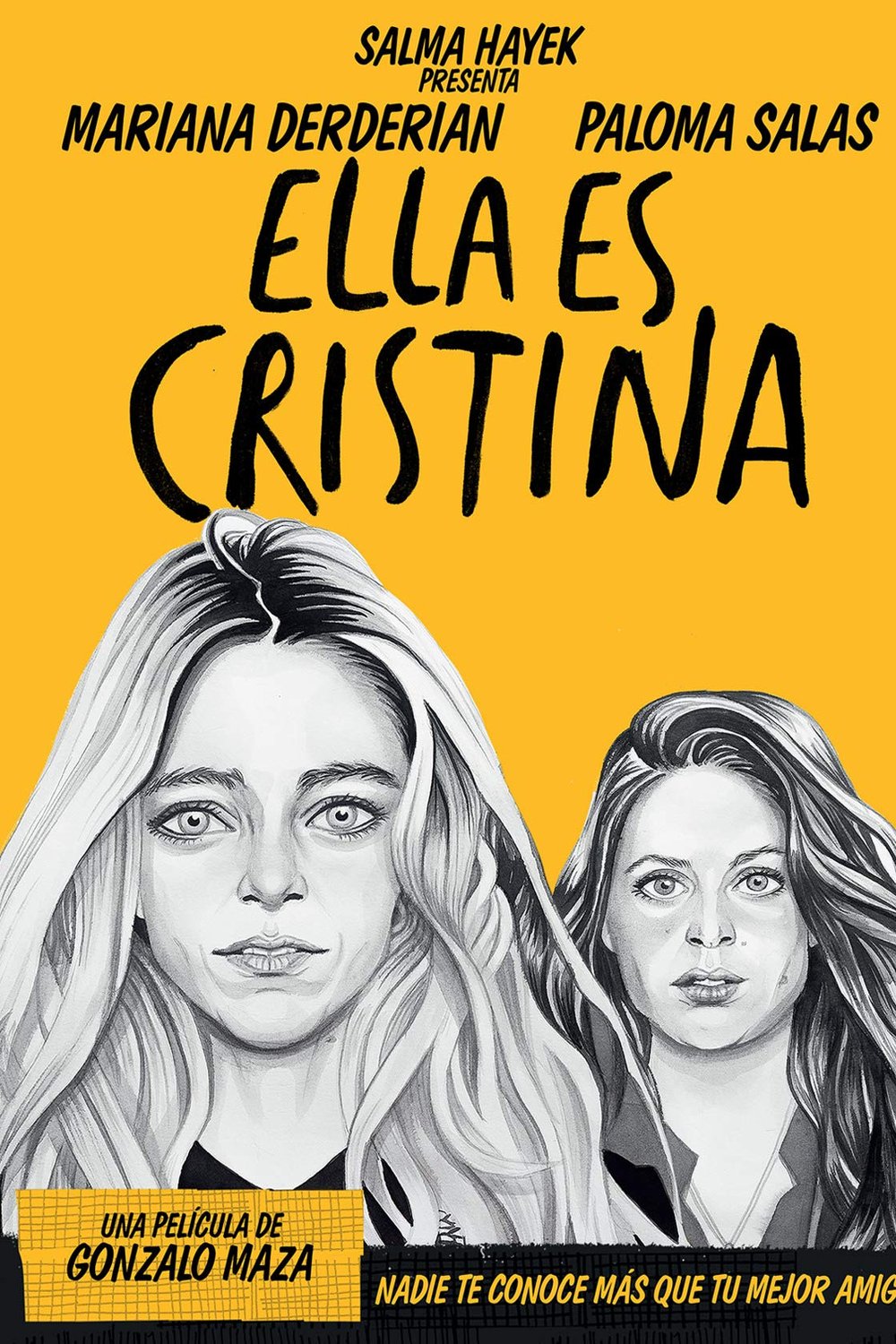 L'affiche originale du film Ella es Cristina en espagnol