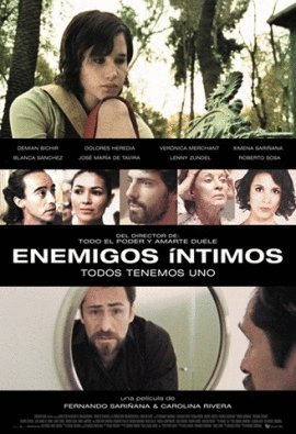 Spanish poster of the movie Enemigos íntimos