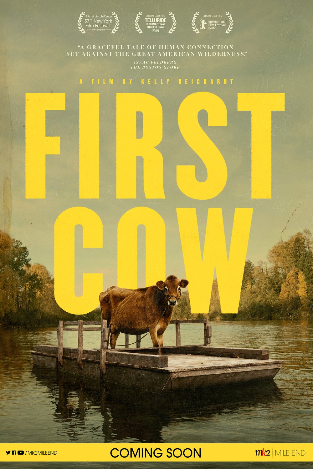 L'affiche du film First Cow