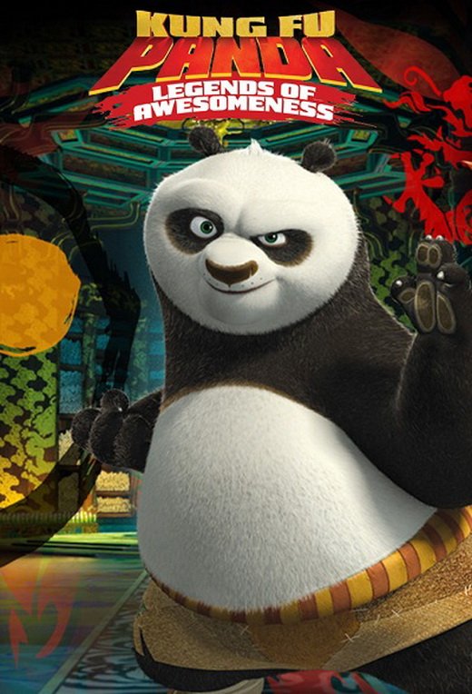 L'affiche du film Kung Fu Panda: Legends of Awesomeness