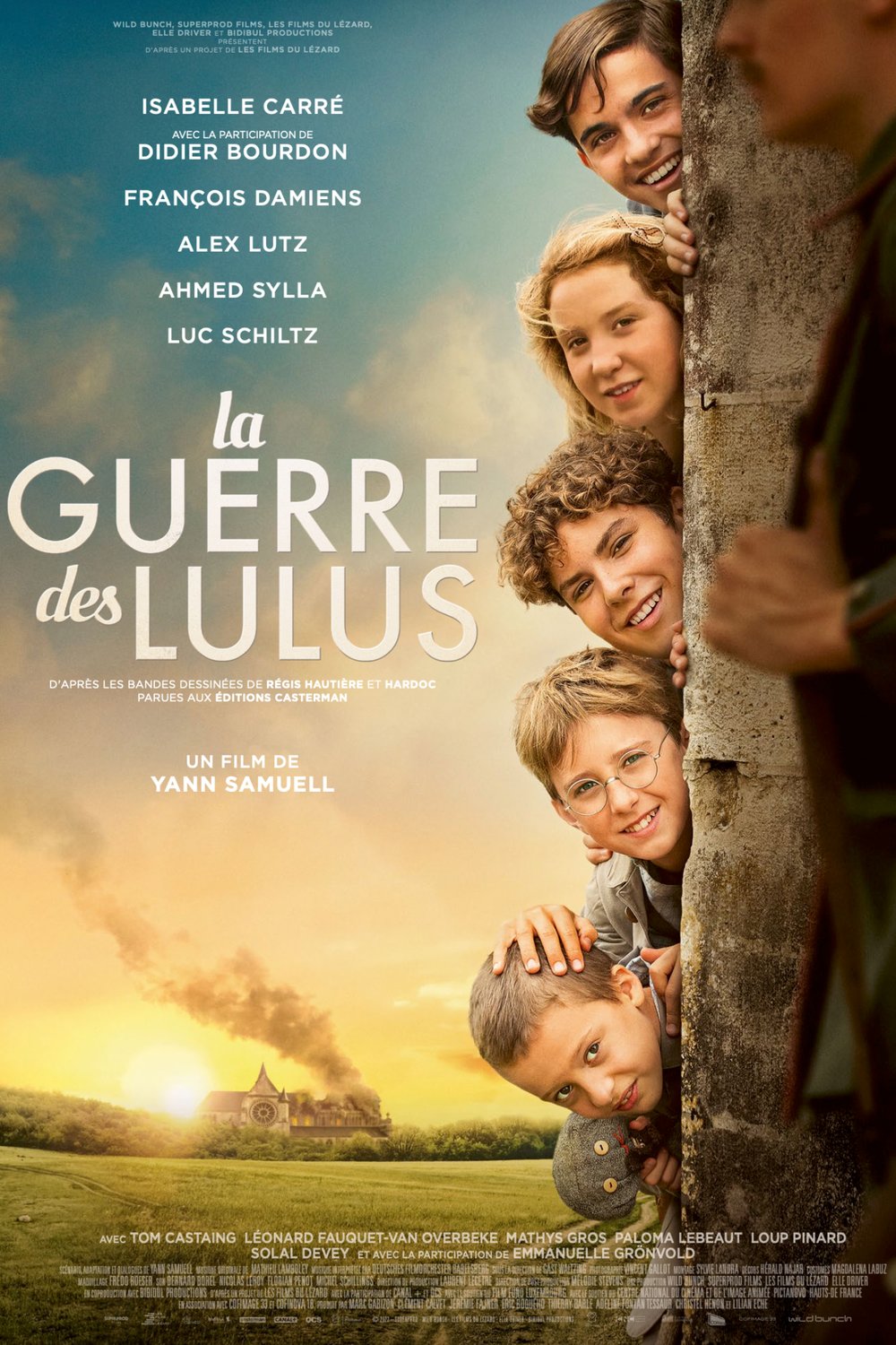 L'affiche du film La guerre des Lulus