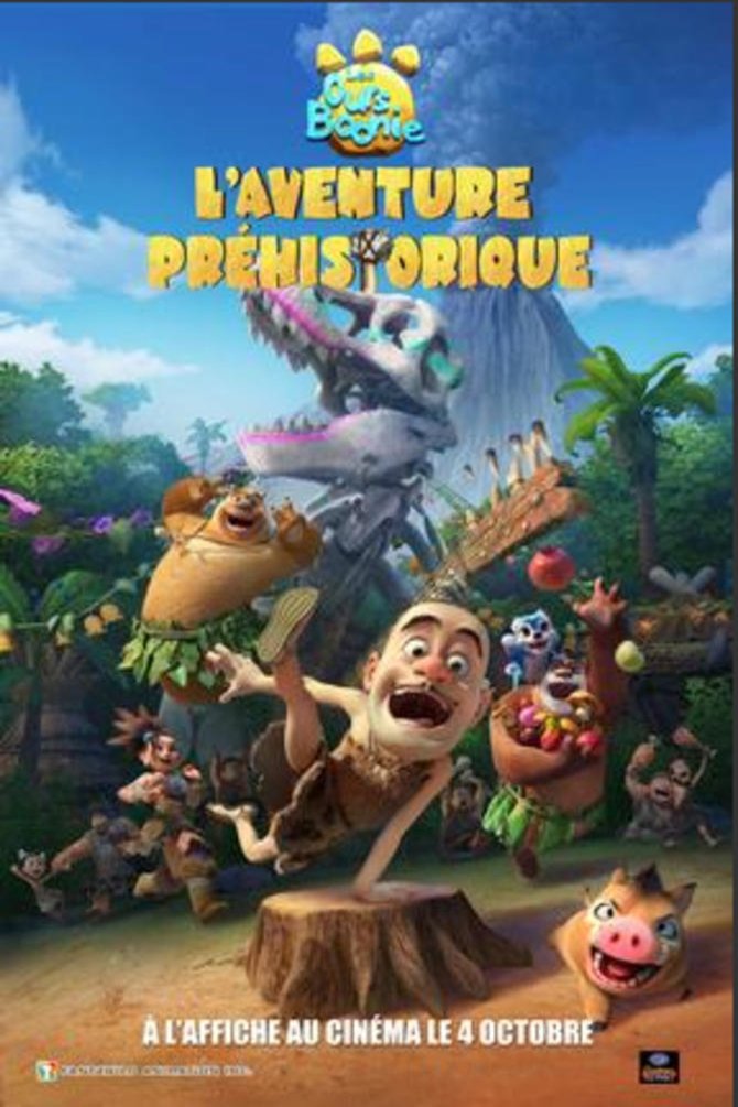 Poster of the movie Les Ours Boonie: L'aventure préhistorique
