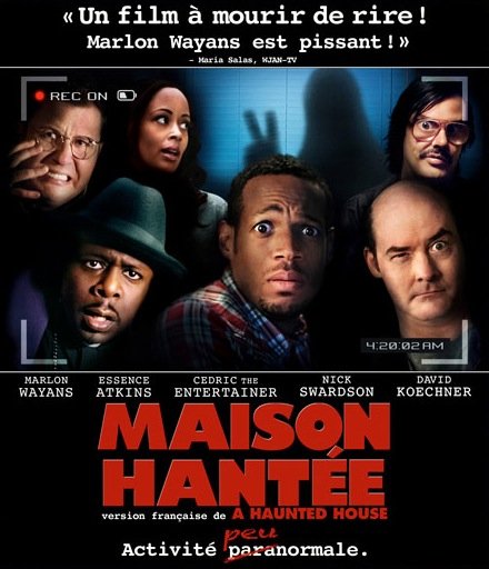 L'affiche du film Maison hantée