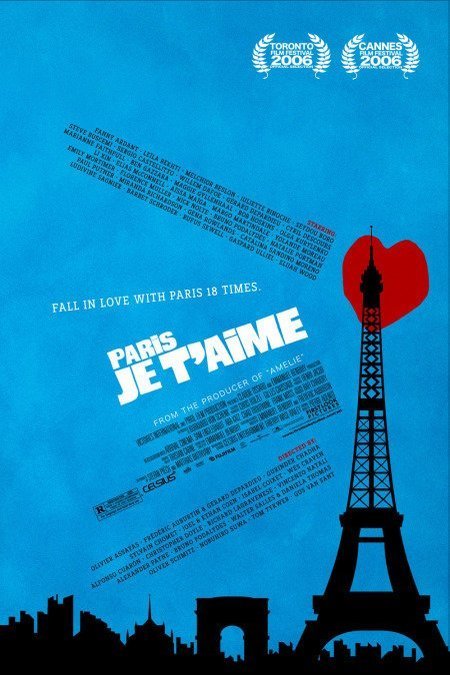 L'affiche du film Paris, je t'aime