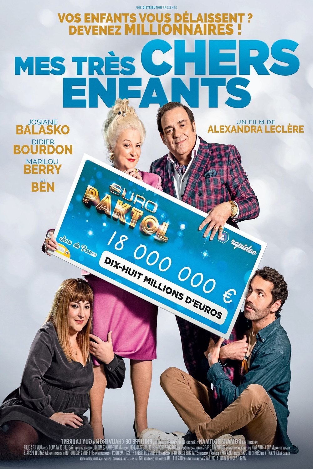 L'affiche du film Mes très chers enfants