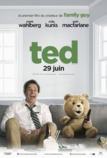 L'affiche du film Ted v.f.