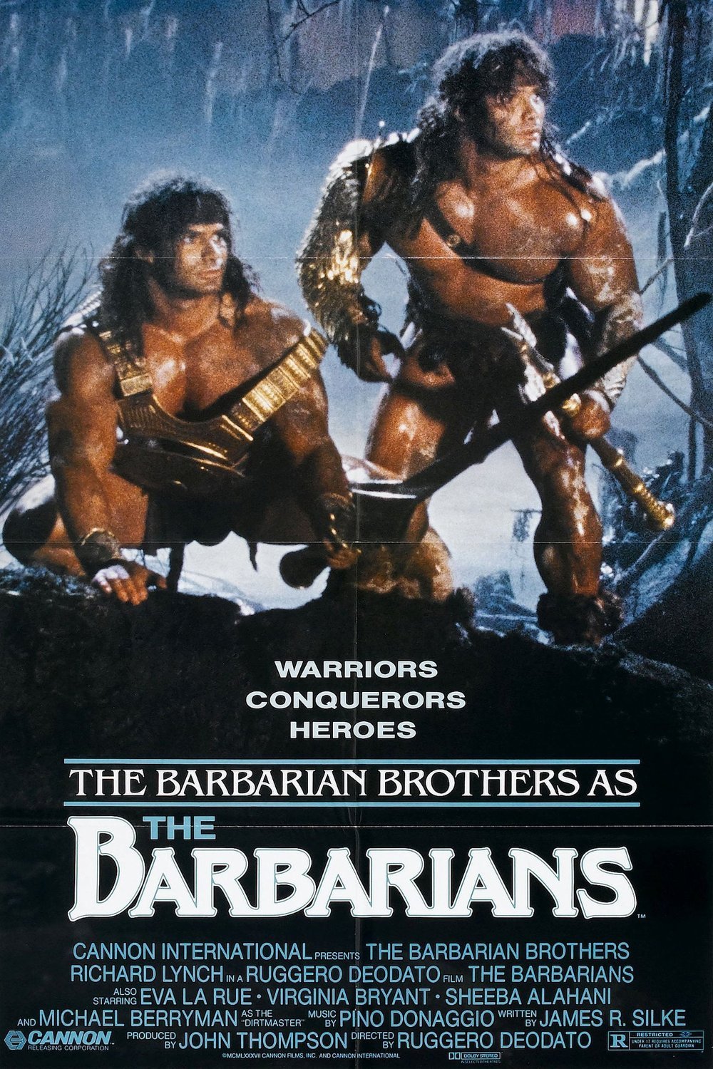 L'affiche du film The Barbarians