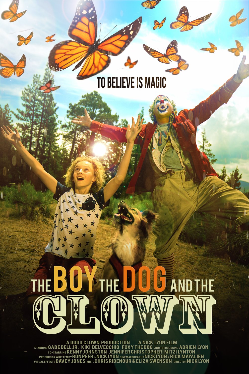 L'affiche du film The Boy, the Dog and the Clown