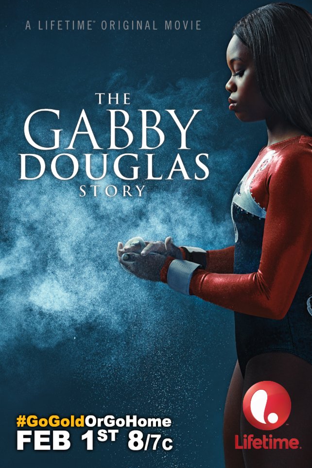 L'affiche du film The Gabby Douglas Story