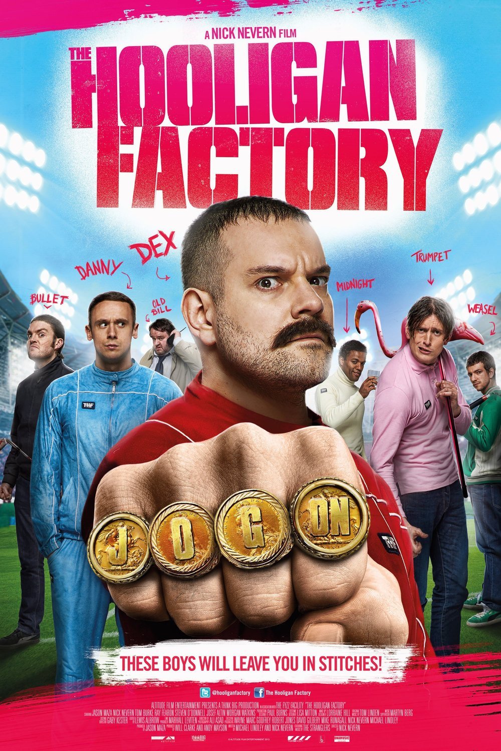 L'affiche du film The Hooligan Factory