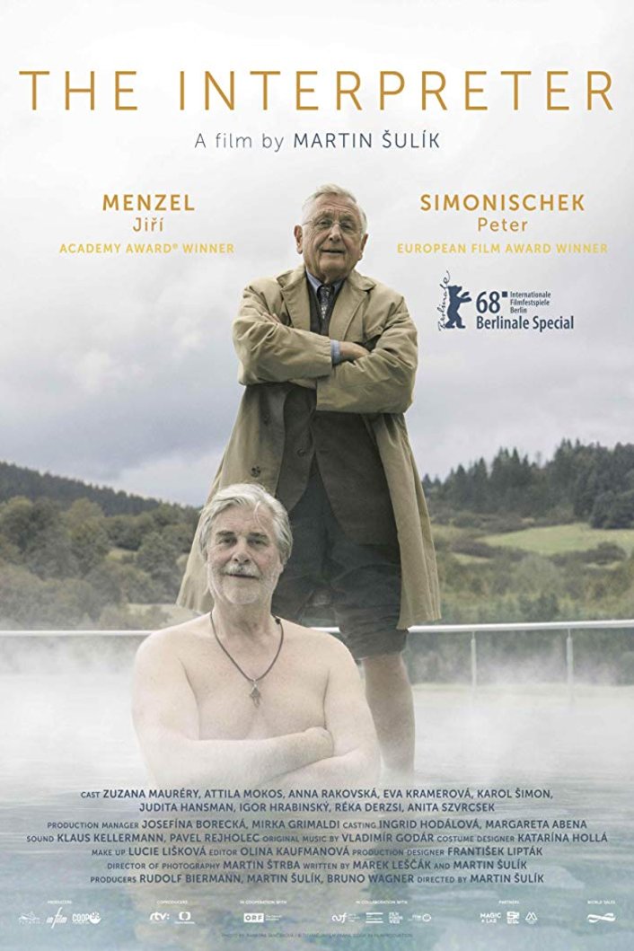 L'affiche originale du film The Interpreter en allemand