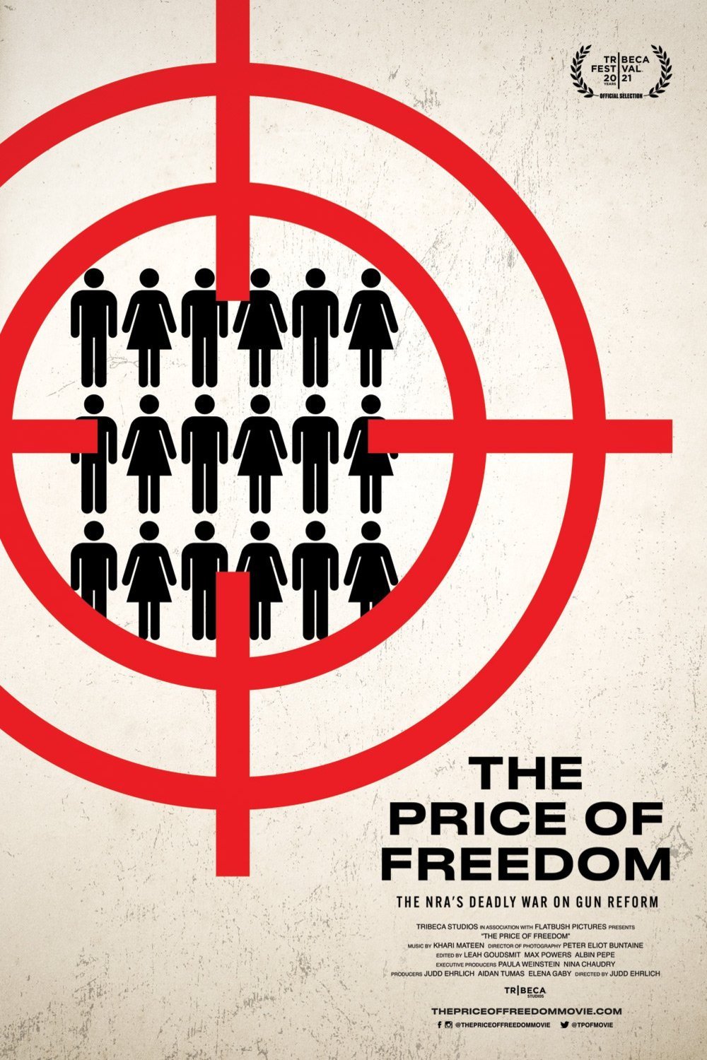 L'affiche du film The Price of Freedom