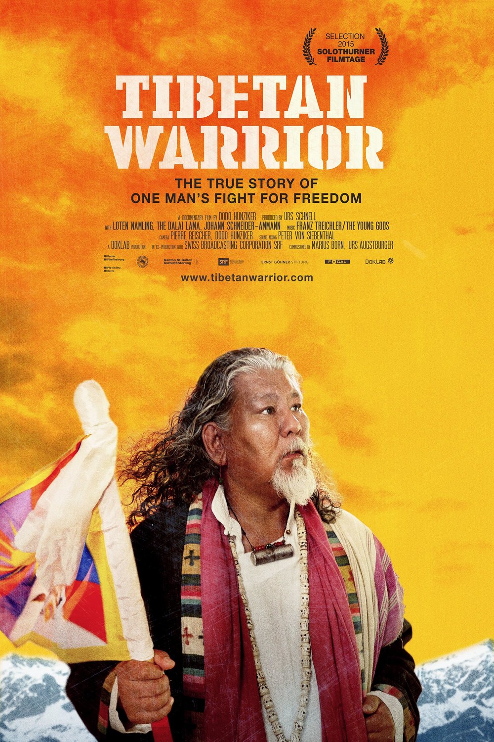 L'affiche du film Tibetan Warrior