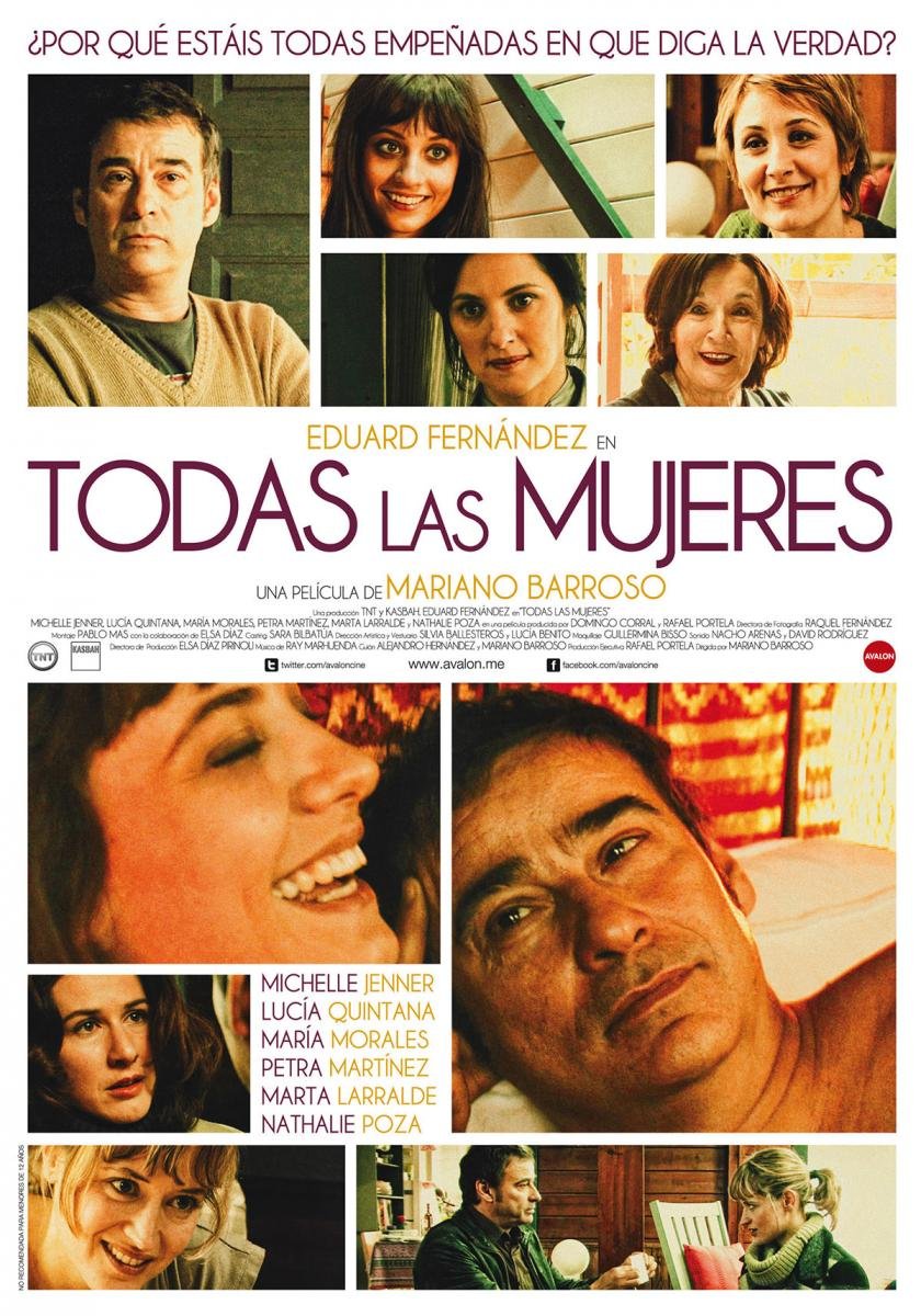 L'affiche originale du film Todas las mujeres en espagnol