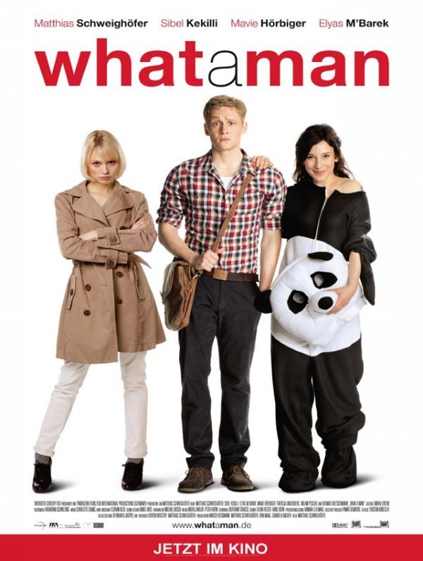 L'affiche originale du film What a Man en allemand