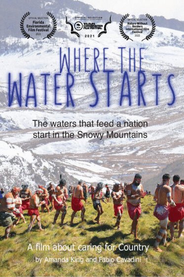 L'affiche du film Where the Water Starts [2021]