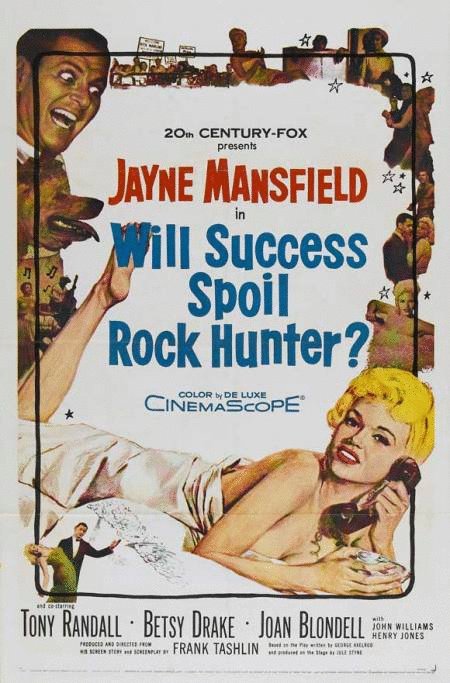 L'affiche originale du film Will Success Spoil Rock Hunter? en anglais