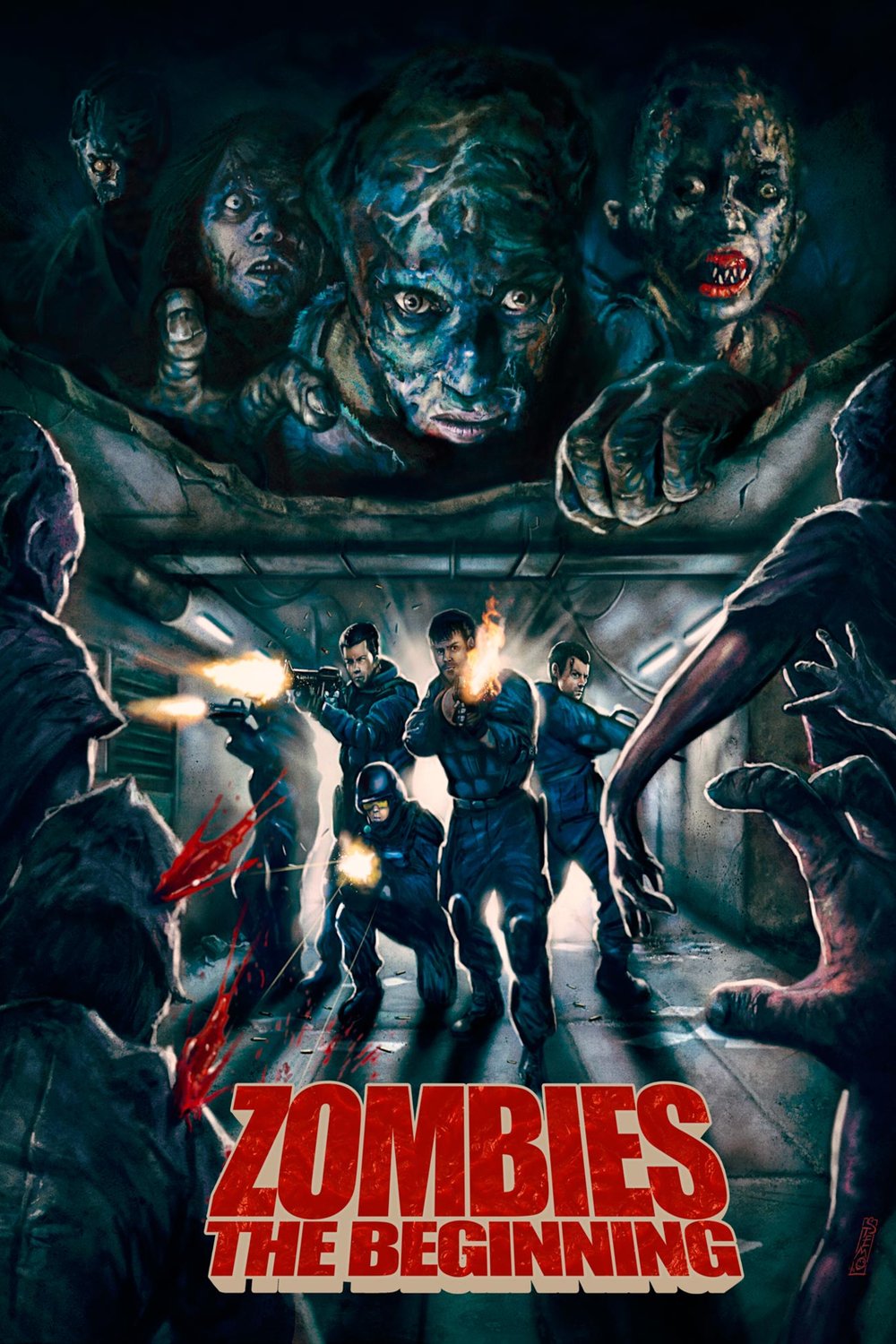 L'affiche du film Zombies: The Beginning