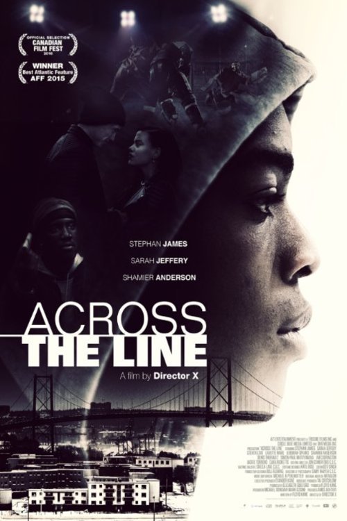 L'affiche du film Across the Line