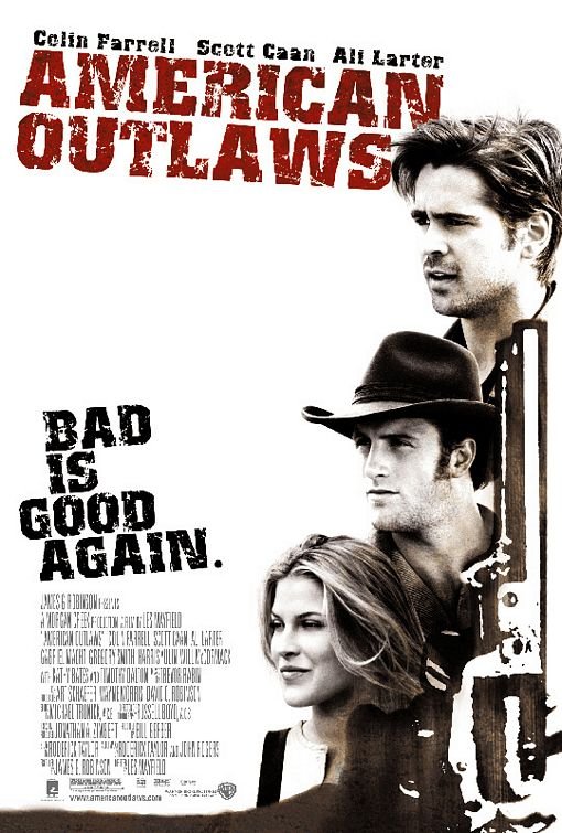 L'affiche du film American Outlaws